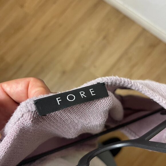 FORE Short Sleeve Button Front Mini Sweater Dress - Picture 4 of 5